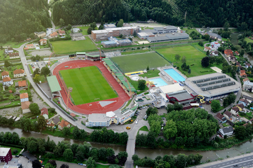 Franz-Fekete Stadion aus einem anderen Blickwinkel